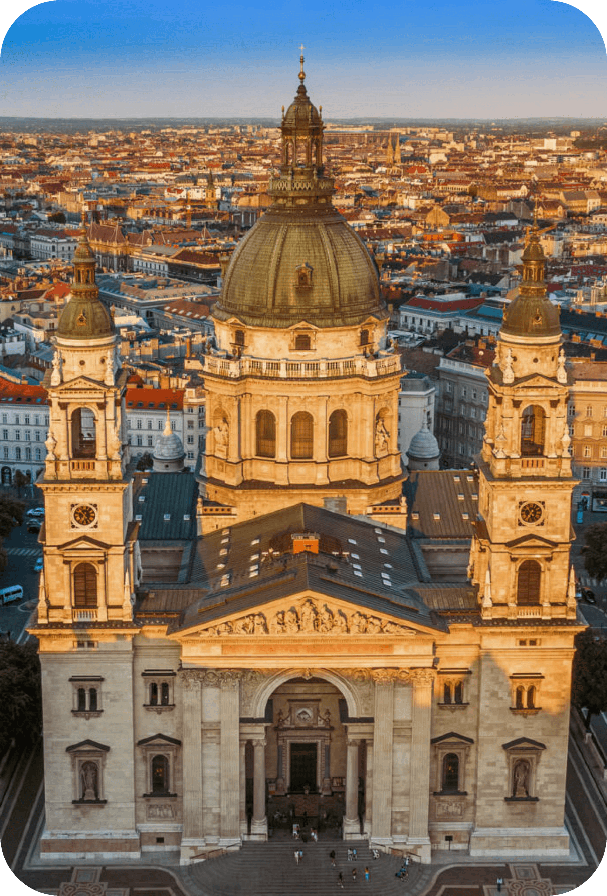 The Old Town of Pest in Budapest