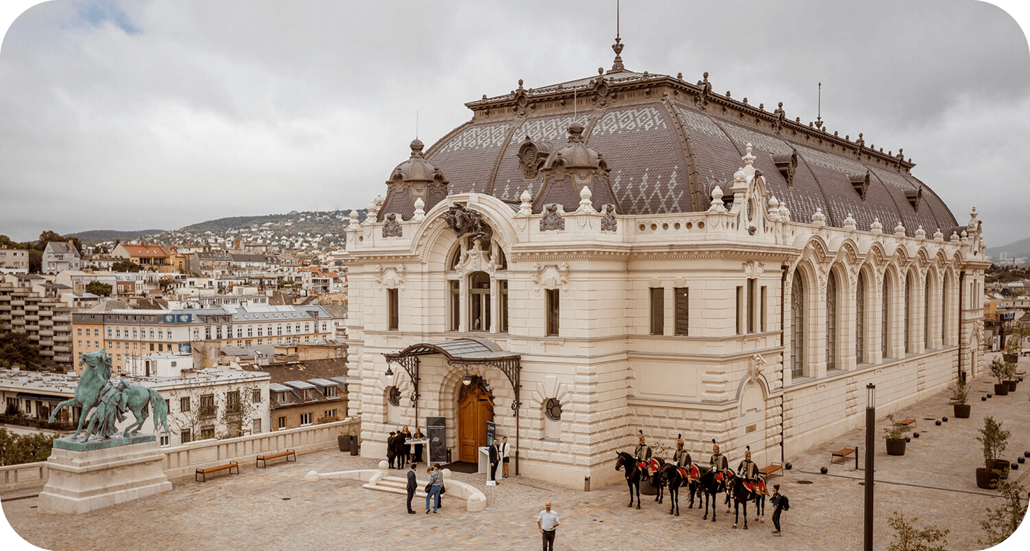 Buda Castle District in Budapest